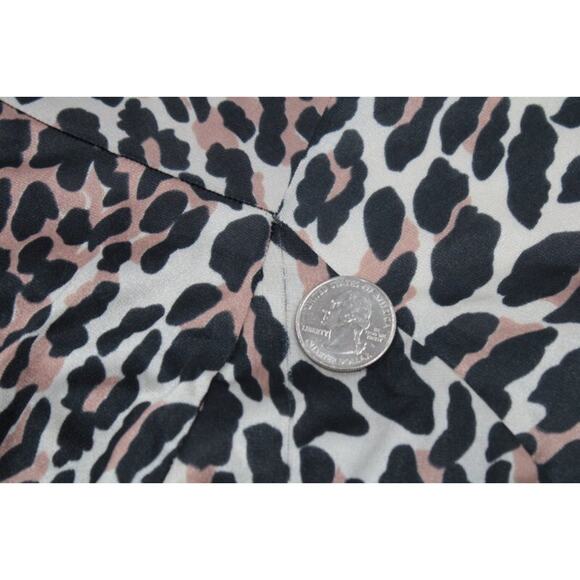 Vintage Vanity Fair Short Nightgown S Cheetah Animal Print Sexy Cave Woman USA - Picture 7 of 11